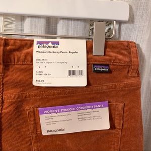 NWT Patagonia Corduroy Pants
